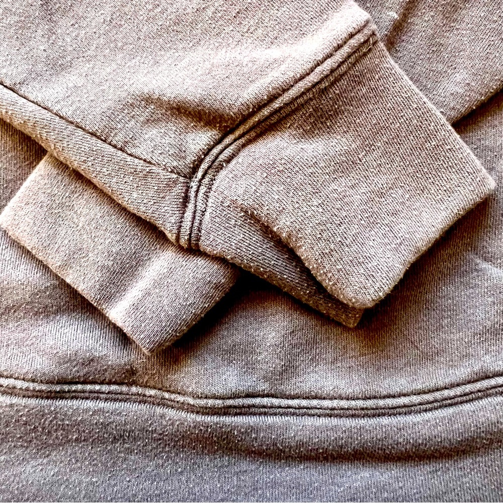 Fabletics Loose Fit Cropped Sweatshirt in Gray size Small - Picture 4 of 14